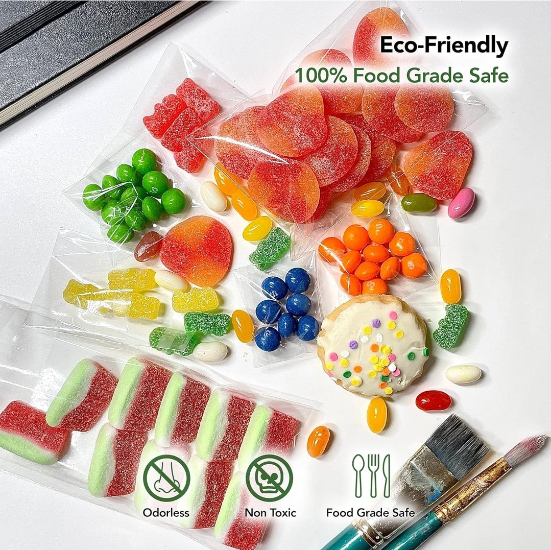 4"×6" Clear Self-Seal Treat Bags