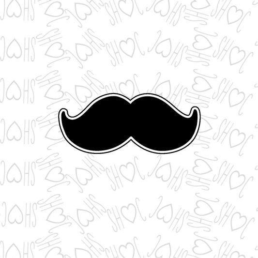 3.5" Mustache Cookie Cutter by SH Creations ‍