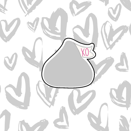 3" Chocolate Kiss Cookie Cutter by SH Creations ‍