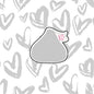 3" Chocolate Kiss Cookie Cutter by SH Creations ‍