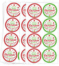 2" Christmas Themed Stickers, 8