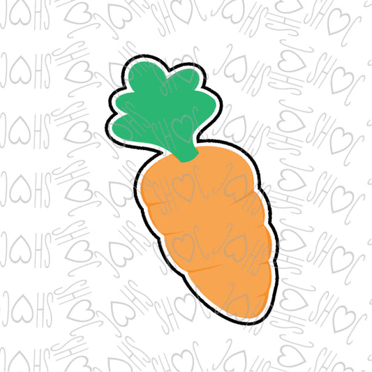 3.5" Carrot Cookie Cutter by SH Creations ‍