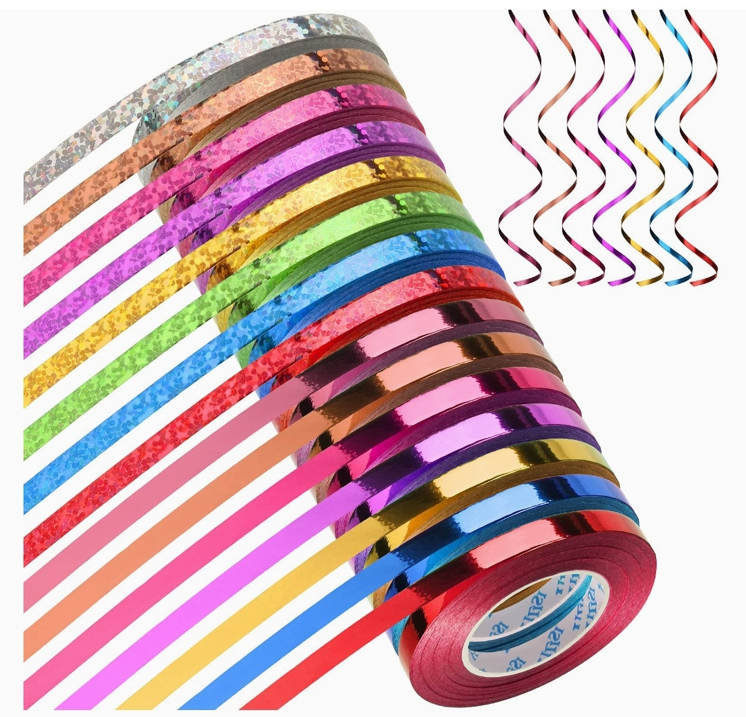 1/5" Curling Ribbon, 11 yards