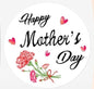 1½" Happy Mother's Day Stickers, 20