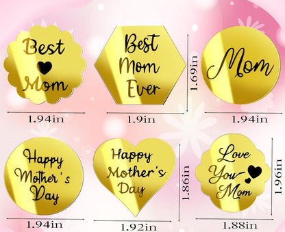 Mother's Day Themed Cupcake Disc Topper