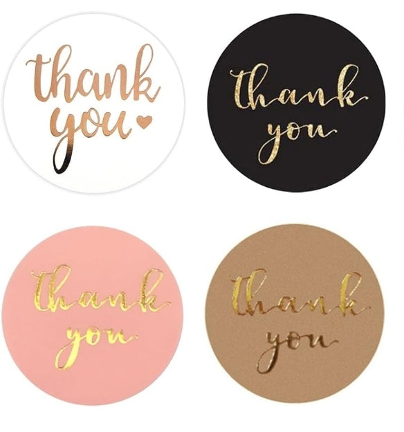 1" Thank You Stickers, 20