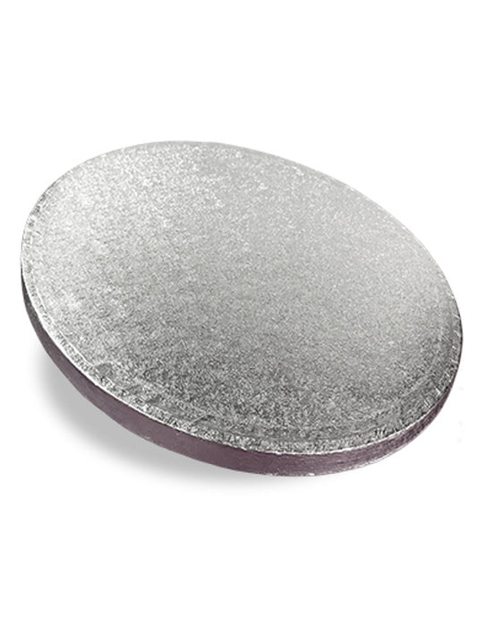 12" Silver Round Cake Drum