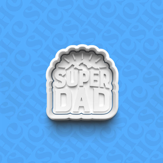 3" Super Dad Cookie Cutter Set by SH Creations ‍