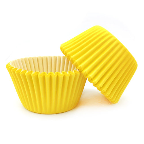 Yellow Paper Cupcake Liners, 50